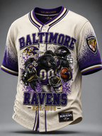 Men's Football Print Shirt