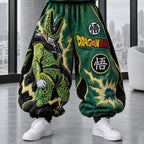 Unisex Loose-fit Casual Lantern-style Sweatpants