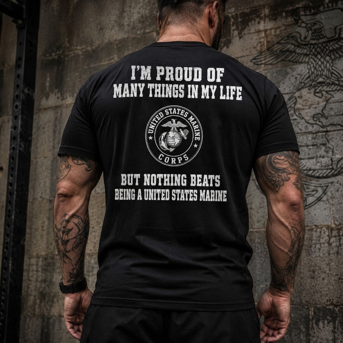 Nothing Beats Being a United States Marine T Shirt