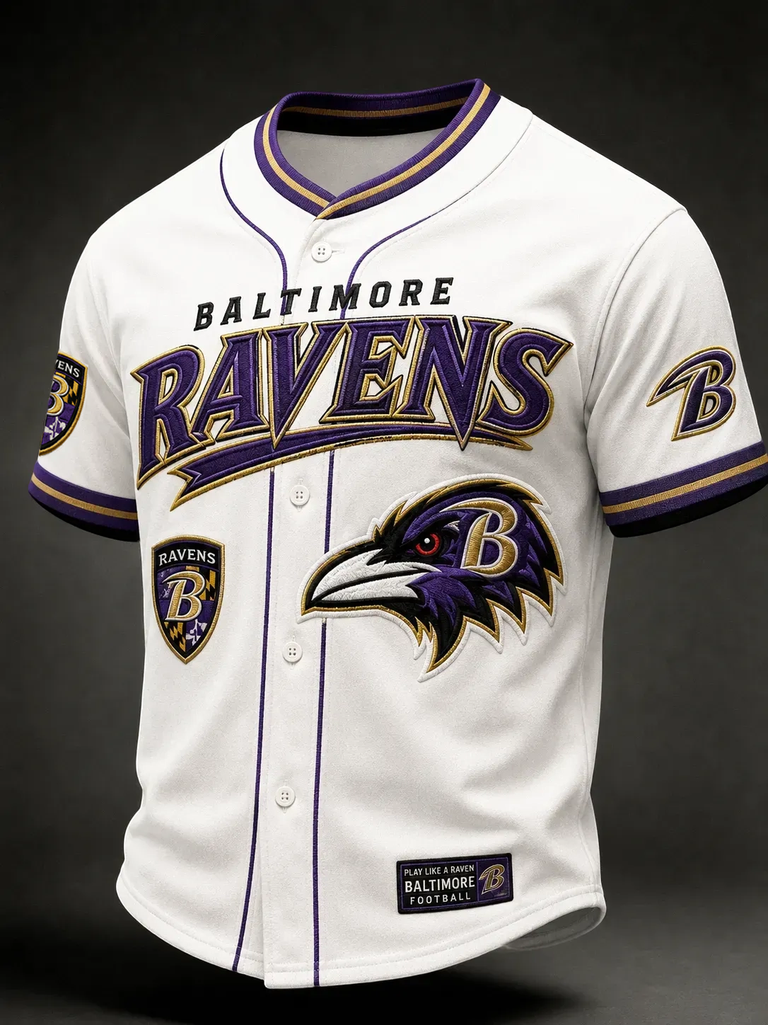 Men's Football Jersey Style Tee