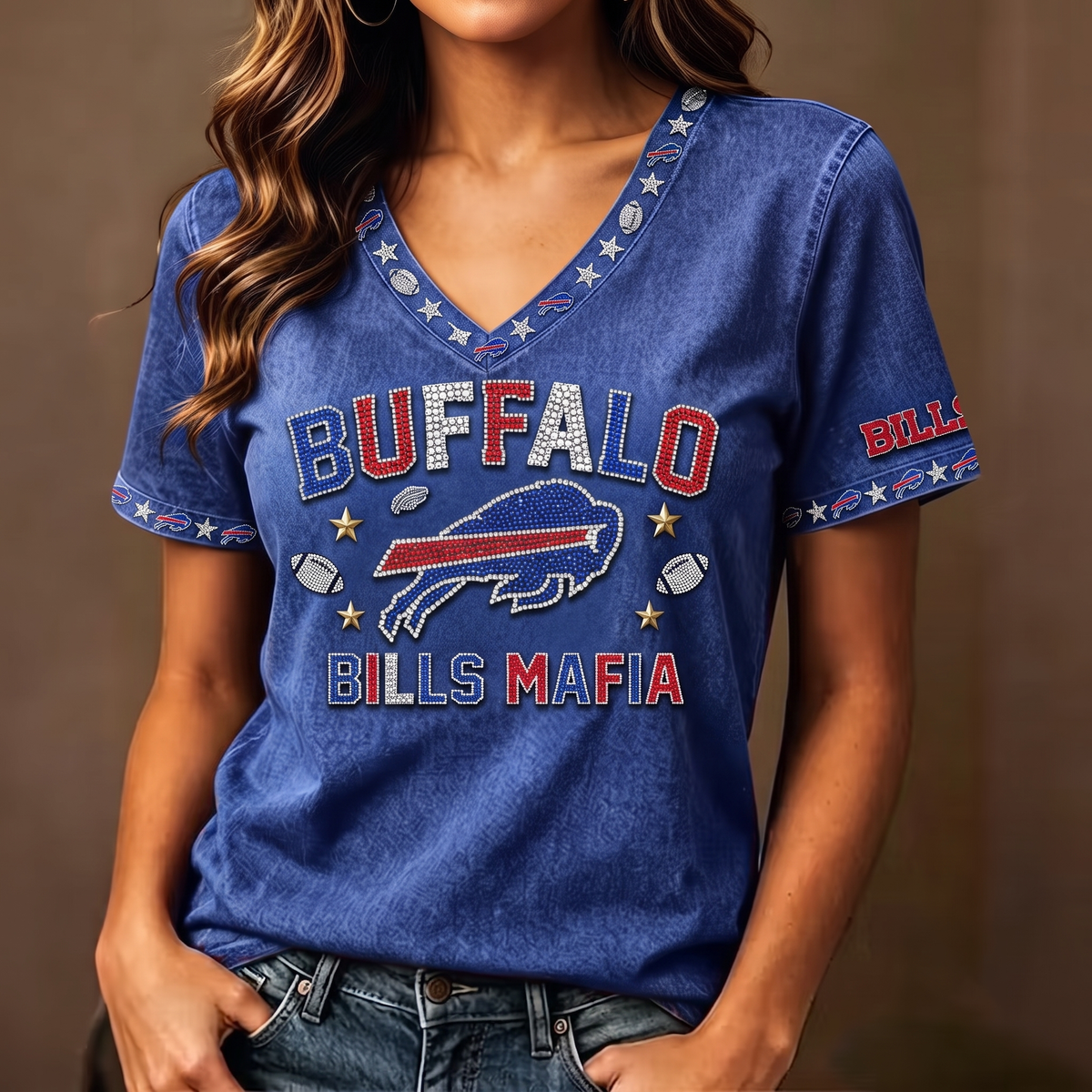 Women's Football Fan T-Shirt