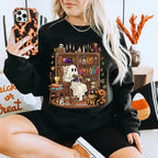 Dungeon Crawler Carl Ghost Book Sweatshirt
