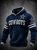 Men's Football Print Hoodie