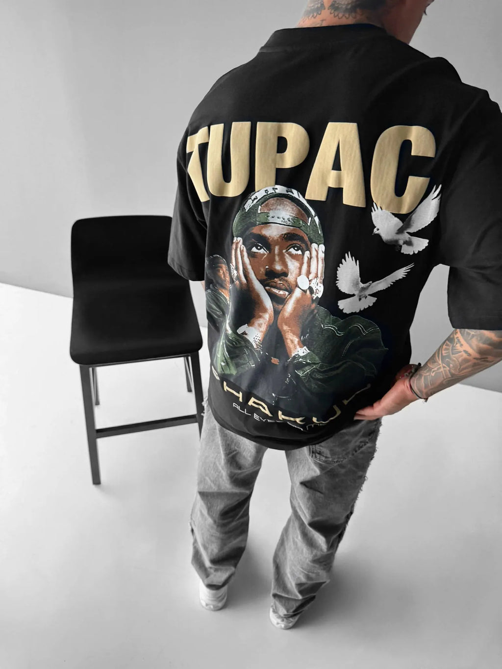 Unisex West Coast Legend Print Short-Sleeve T-Shirt