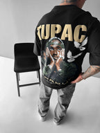 Unisex West Coast Legend Print Short-Sleeve T-Shirt