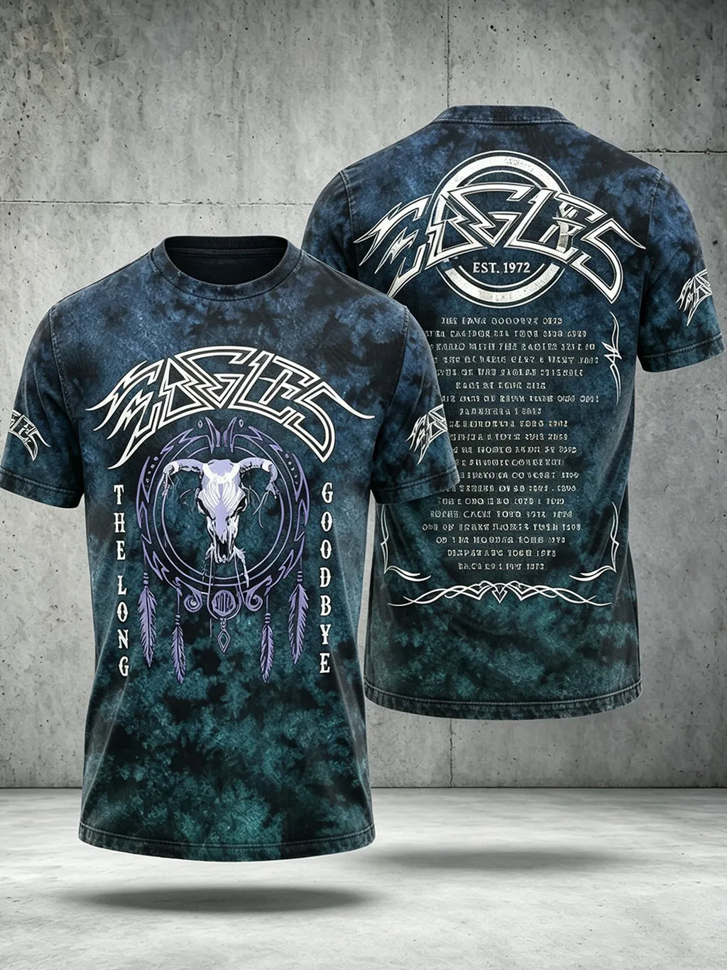 Men's Music Print T‐Shirt
