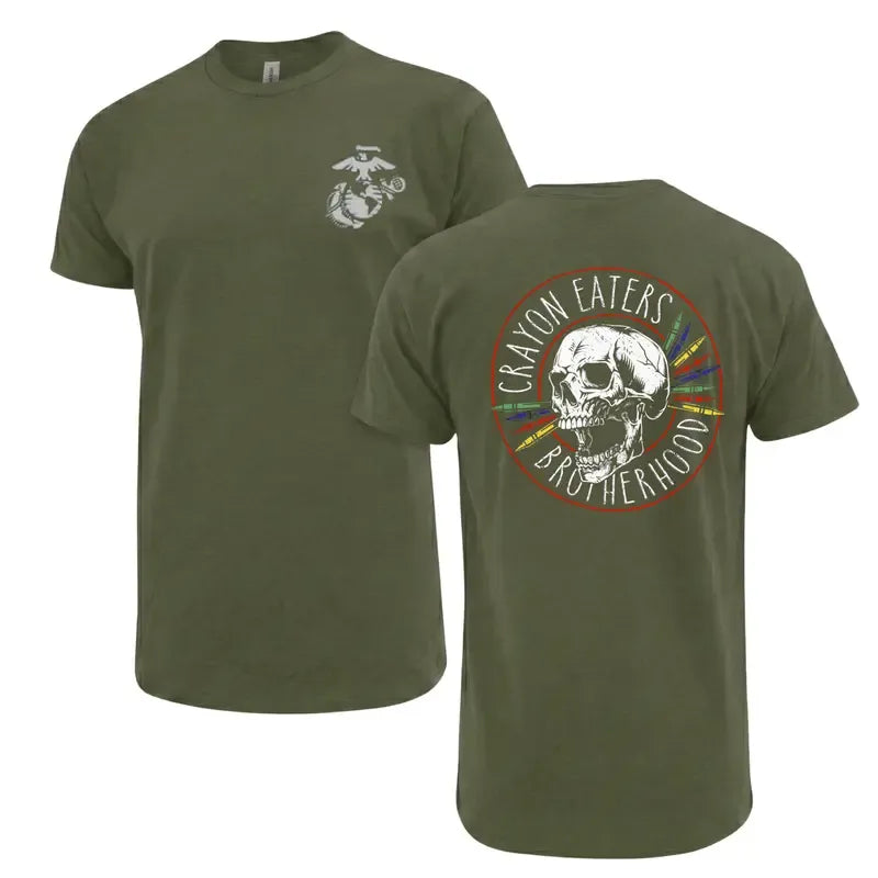 USMC Crayon Eaters Brotherhood T-Shirt