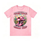Vintage Western Nashville Girls Trip Cowboy Boots Tee