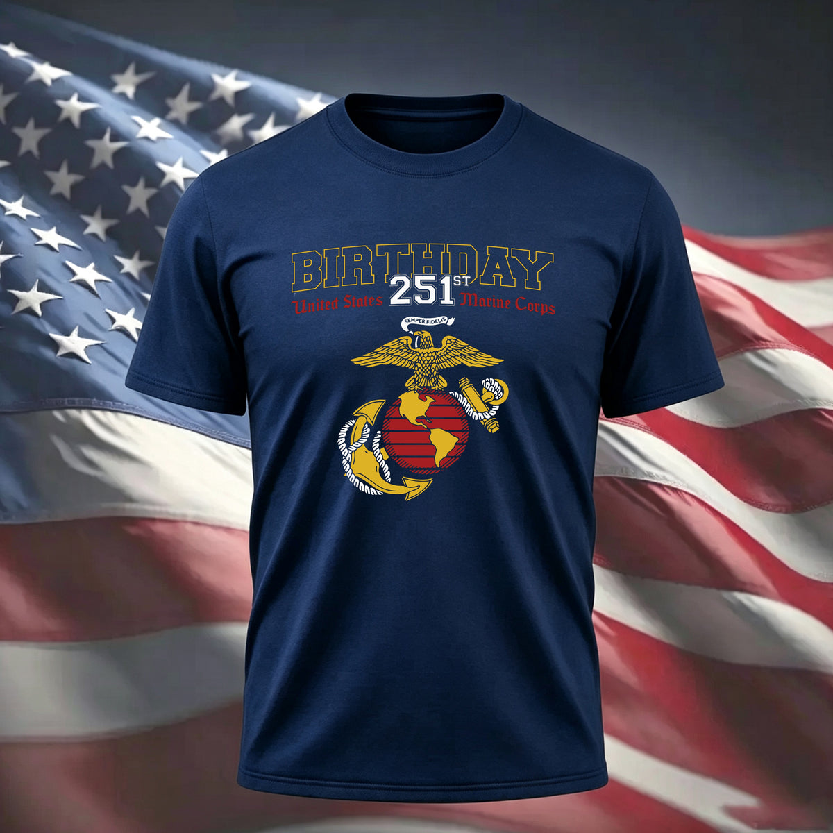 USMC 251st Birthday T-Shirt