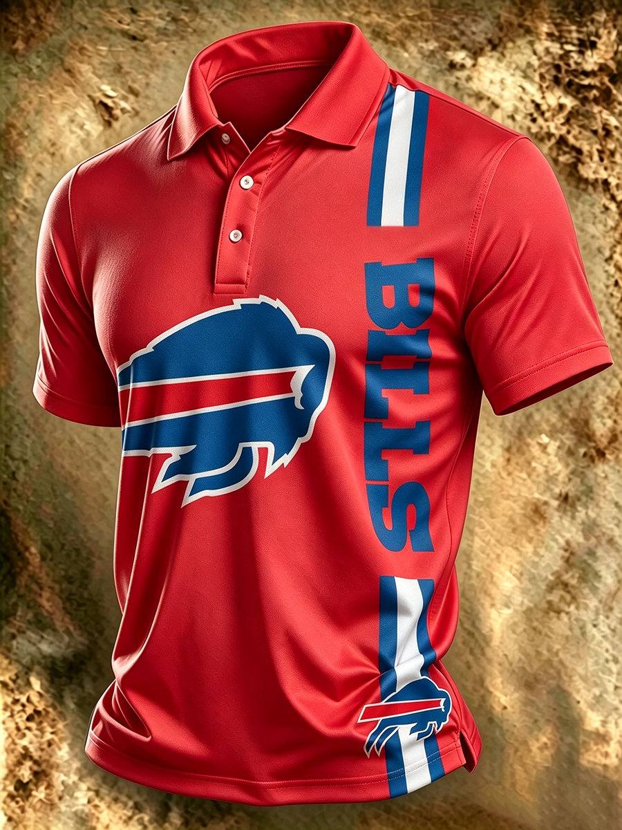 Men's Football Fan Polo Shirt