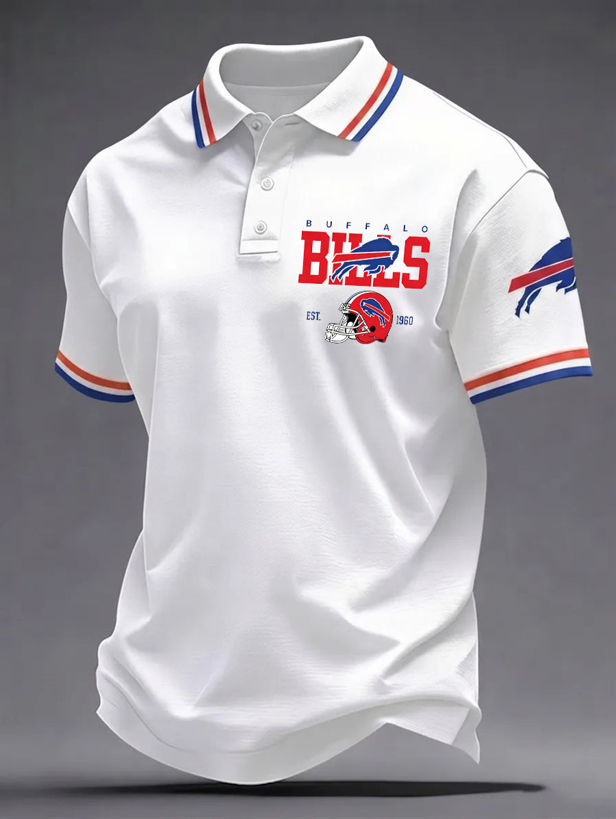 Men's Football Fan Polo Shirt