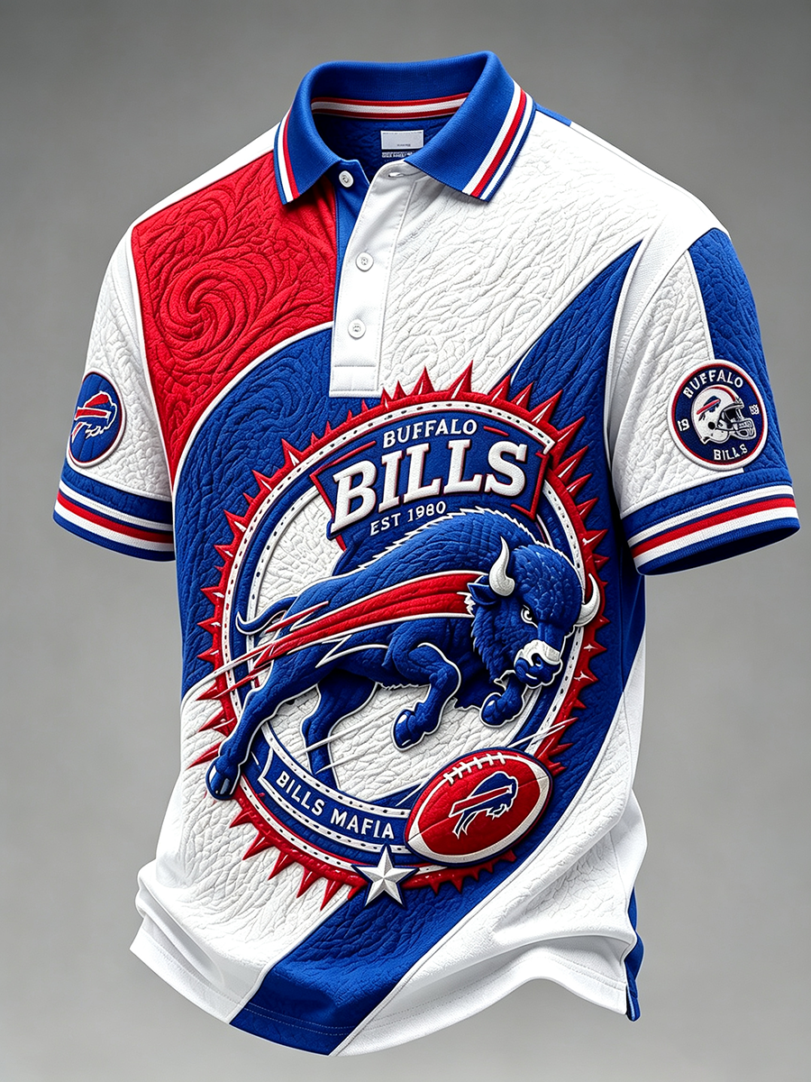 Men's Football Fan Polo Shirt