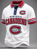 Men's Ice Hockey Fan Print Sports Jersey