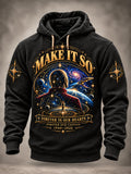 Men's Vintage Artistic Casual Printed Crew-Neck Sweatshirt