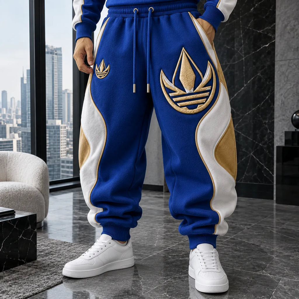 Unisex Loose-fit Casual Lantern-style Sweatpants
