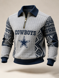 Men's Football Print Sweatershirts