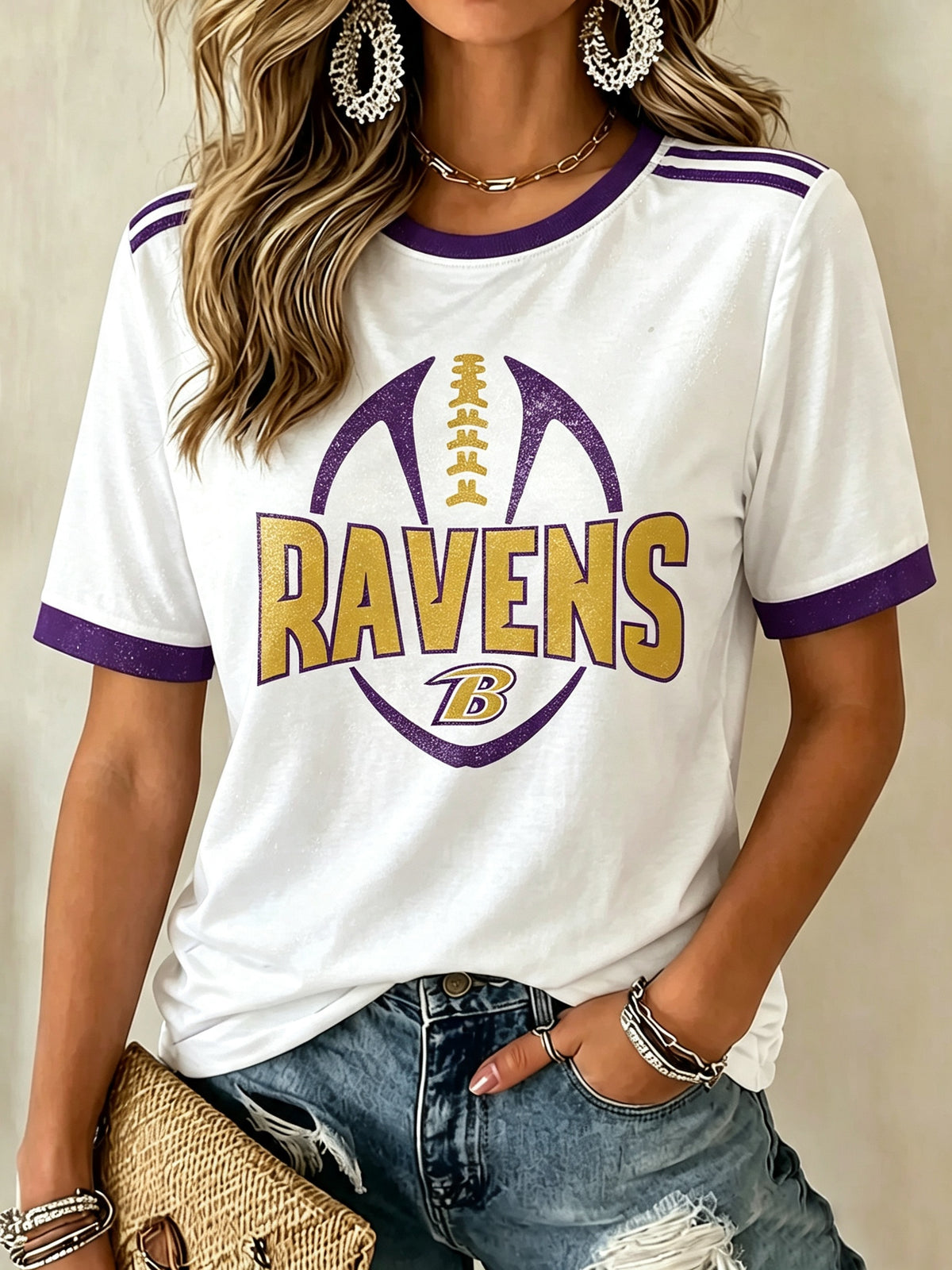 Women's Football Fan T-Shirt