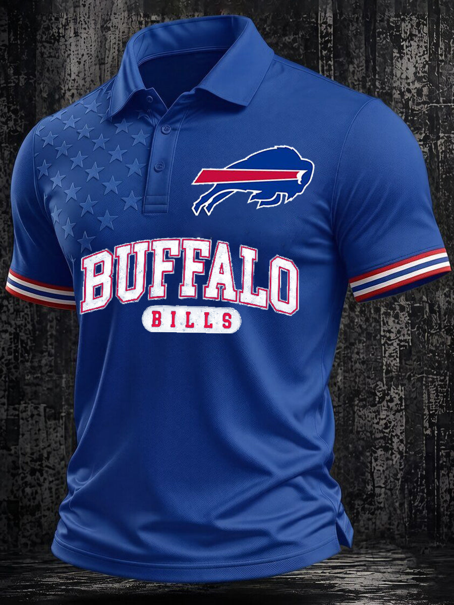 Men's Football Fan Polo Shirt