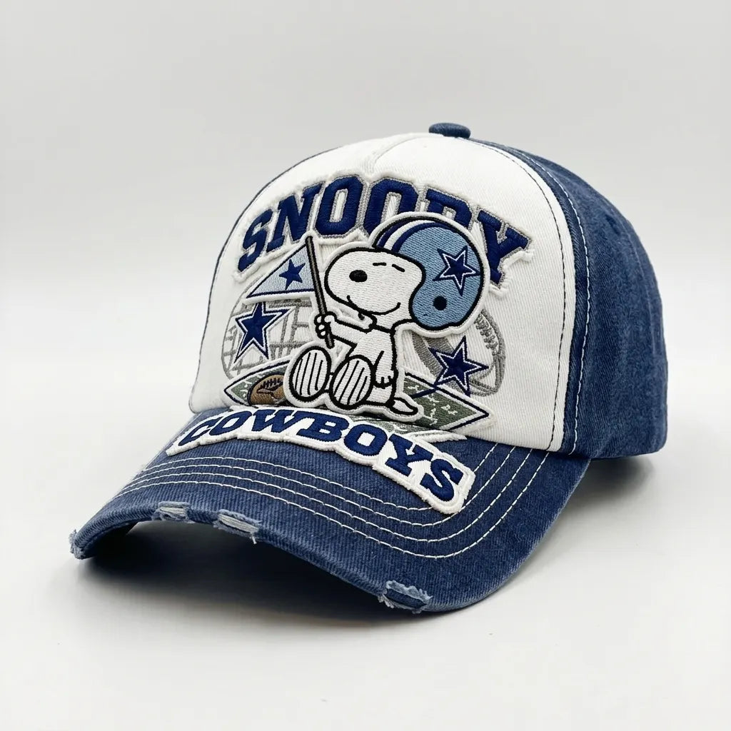 Unisex Football Cartoon Printed Hat