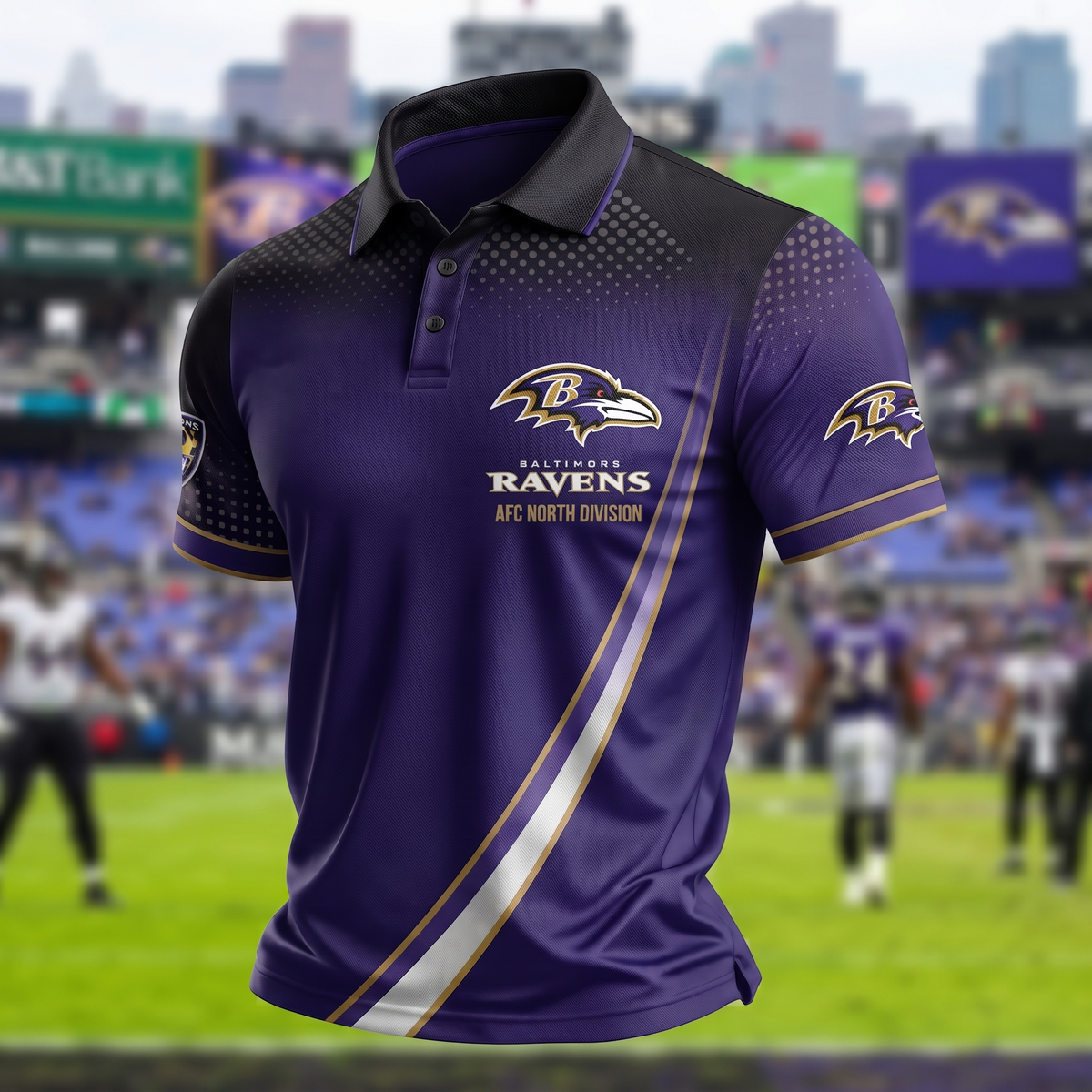Men's Football Fan Polo Shirt