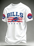 Men's Football Print Shirt