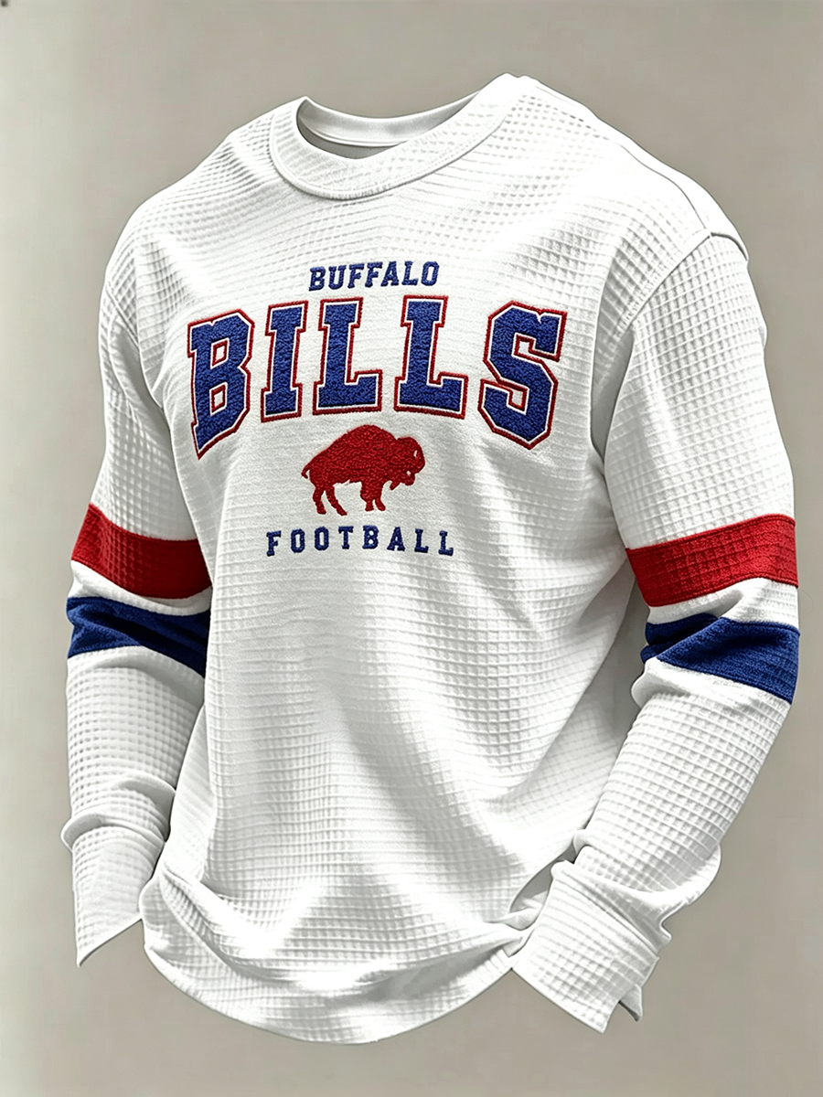 Men's Long-Sleeved Football Fan Top