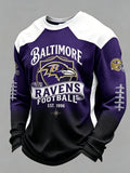 Men's Long-Sleeved Football Fan Top
