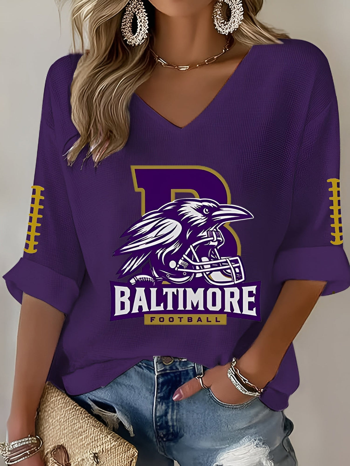 Women's Football Fan T-Shirt