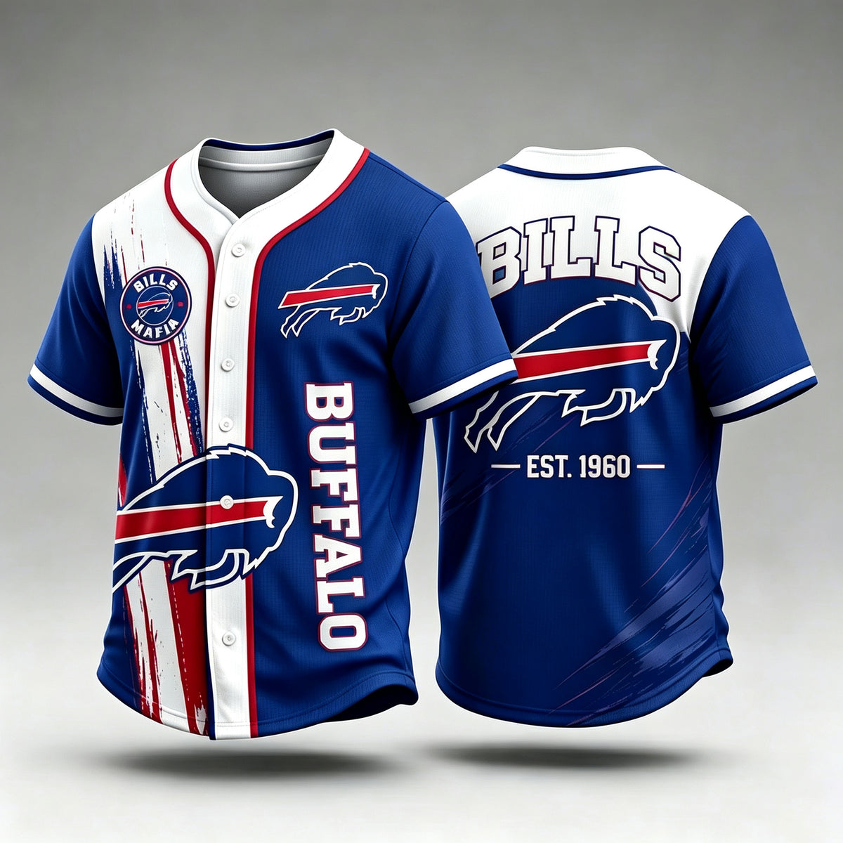 Men's Football Fan Print Sports Jersey