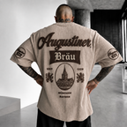 Men's Beer Print T-Shirt