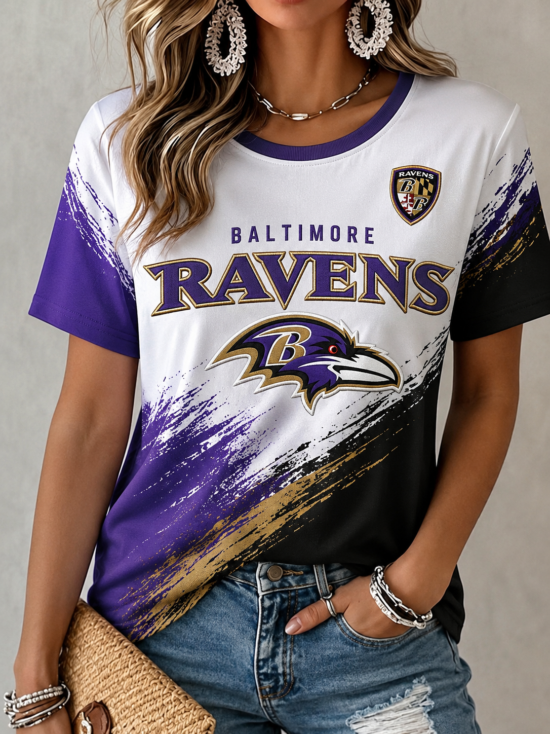 Women's Football Fan T-Shirt