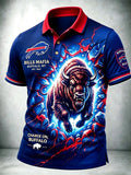 Men's Football Fan Polo Shirt
