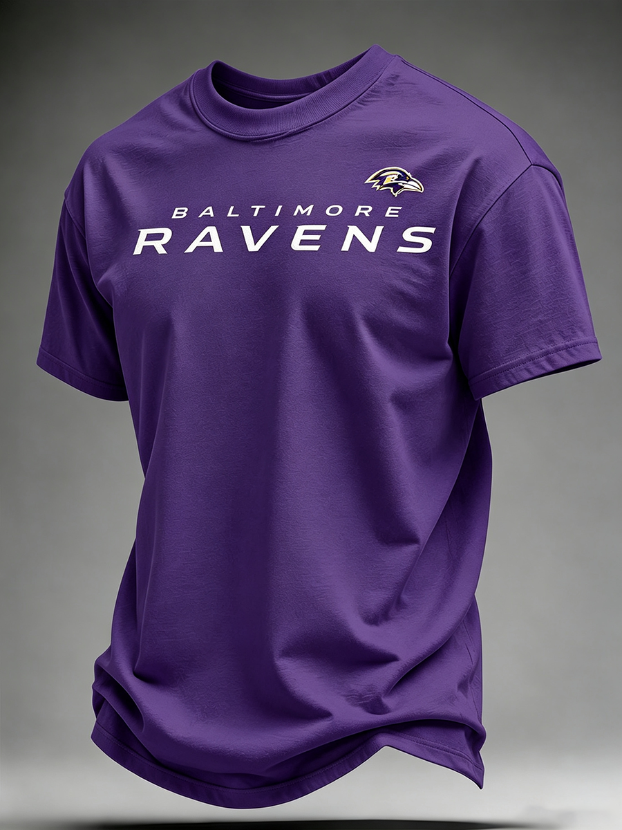 Men's Football Print T-shirt