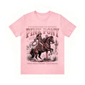 Vintage Pink Pony Club Cowboy Horse Print Tee