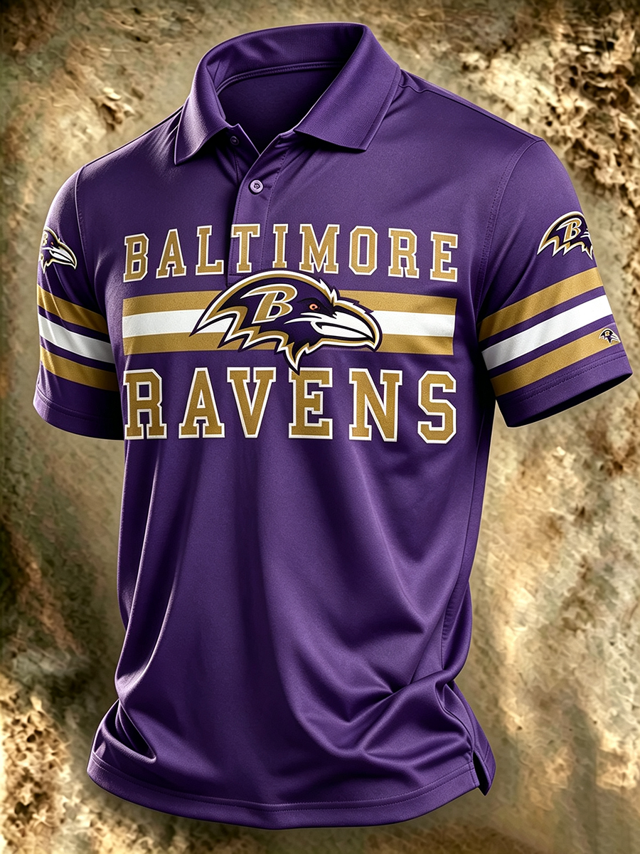 Men's Football Fan Polo Shirt