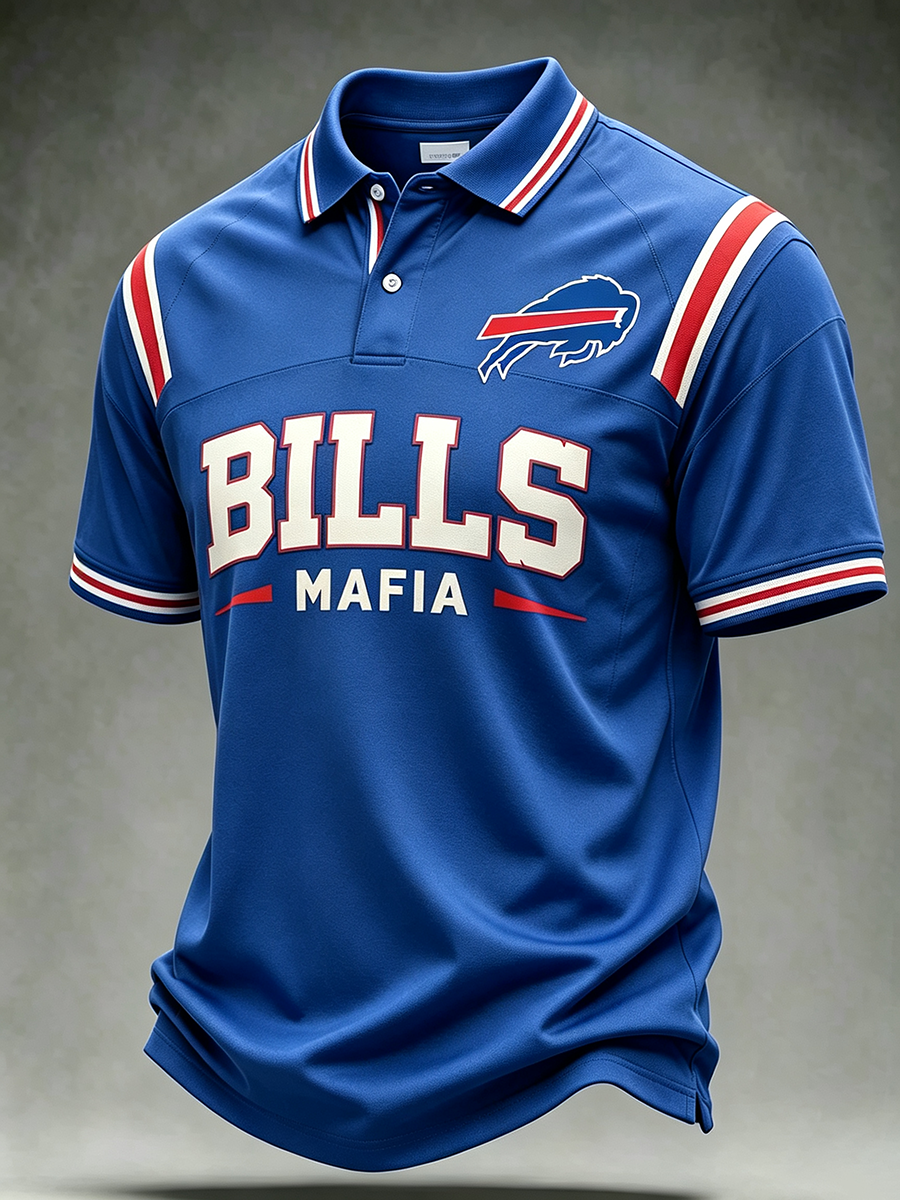 Men's Football Fan Polo Shirt