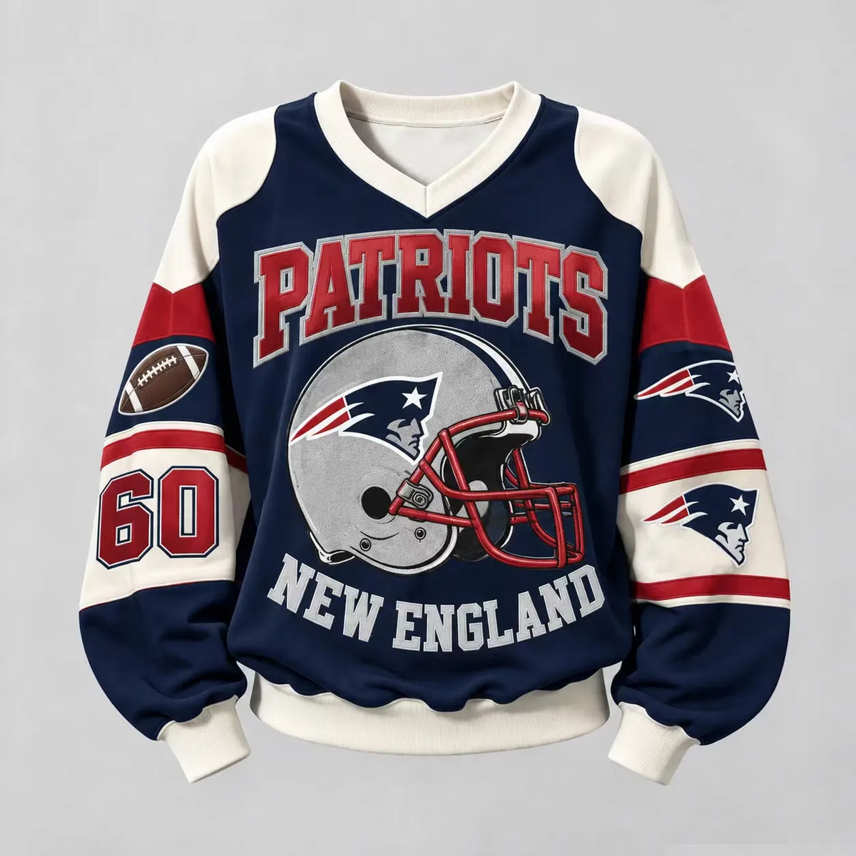 Women's Football Graphic Long-Sleeve Top