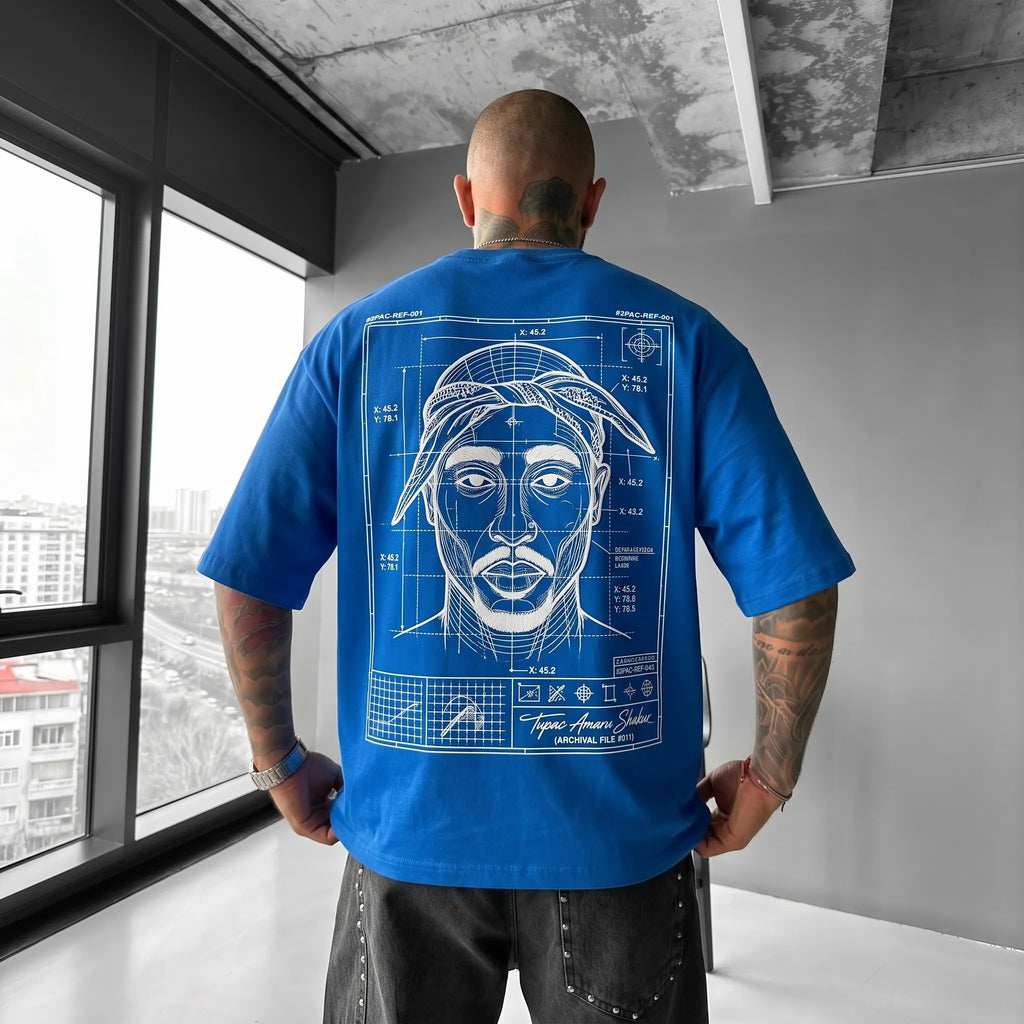 Unisex West Coast Legend Print Short-Sleeve T-Shirt