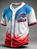 Men's Football Print Shirt