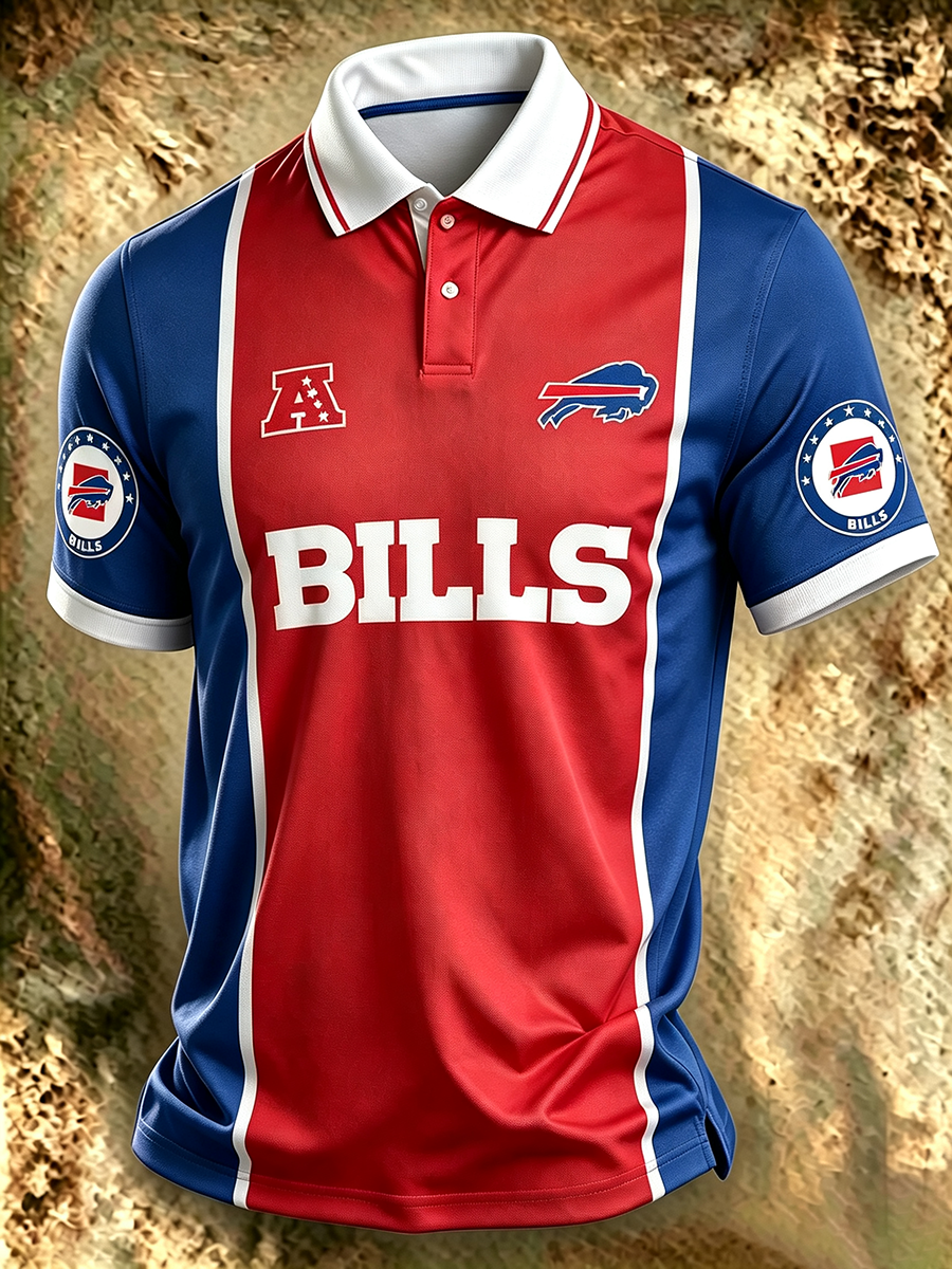 Men's Football Fan Polo Shirt
