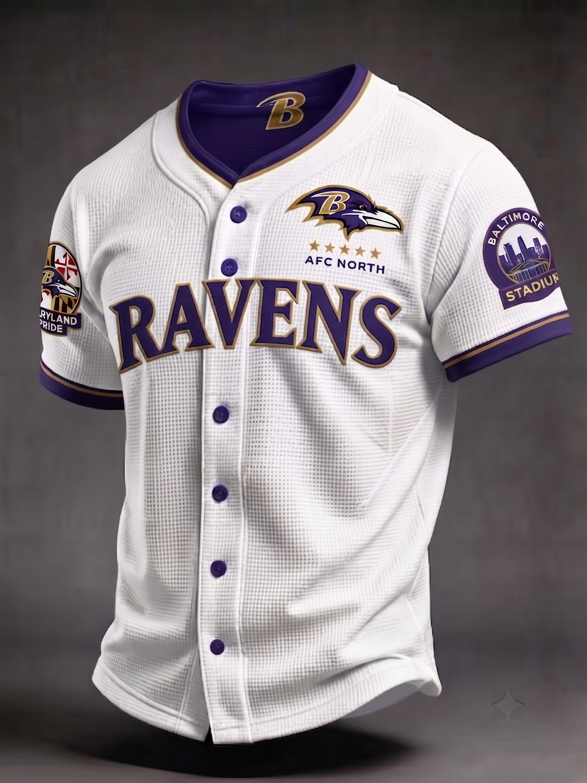 Men's Football Fan Print Sports Jersey