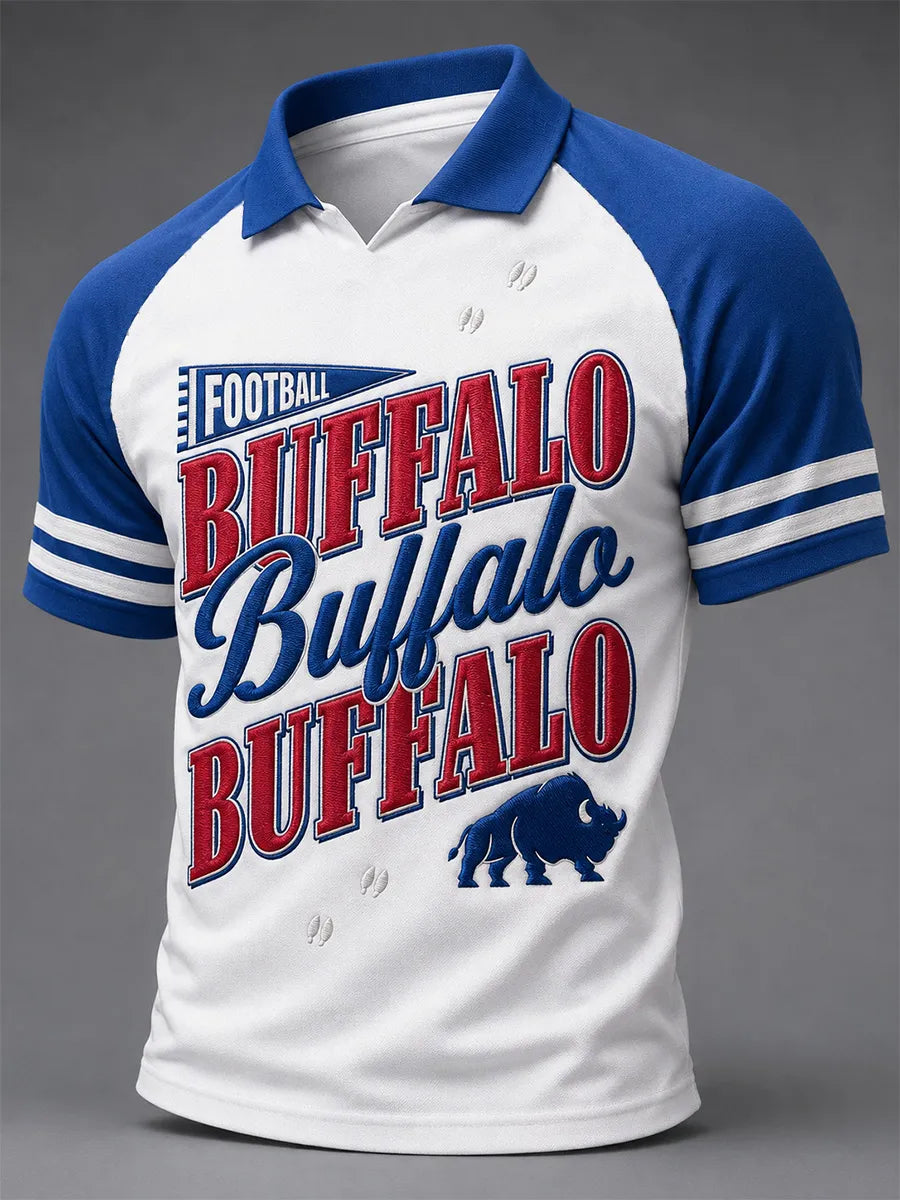 Men's Football Fan Polo Shirt