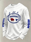 Men's Long-Sleeved Football Fan Top