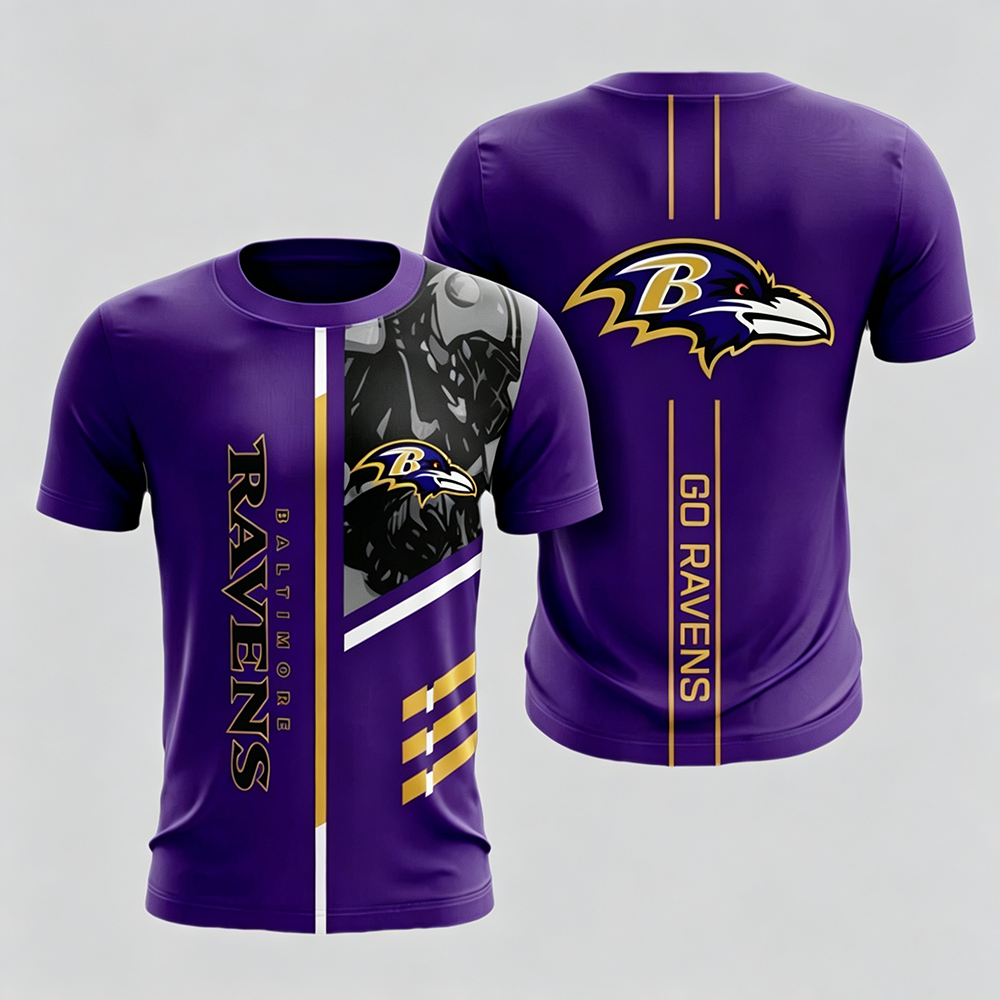 Men's Football Print T-shirt