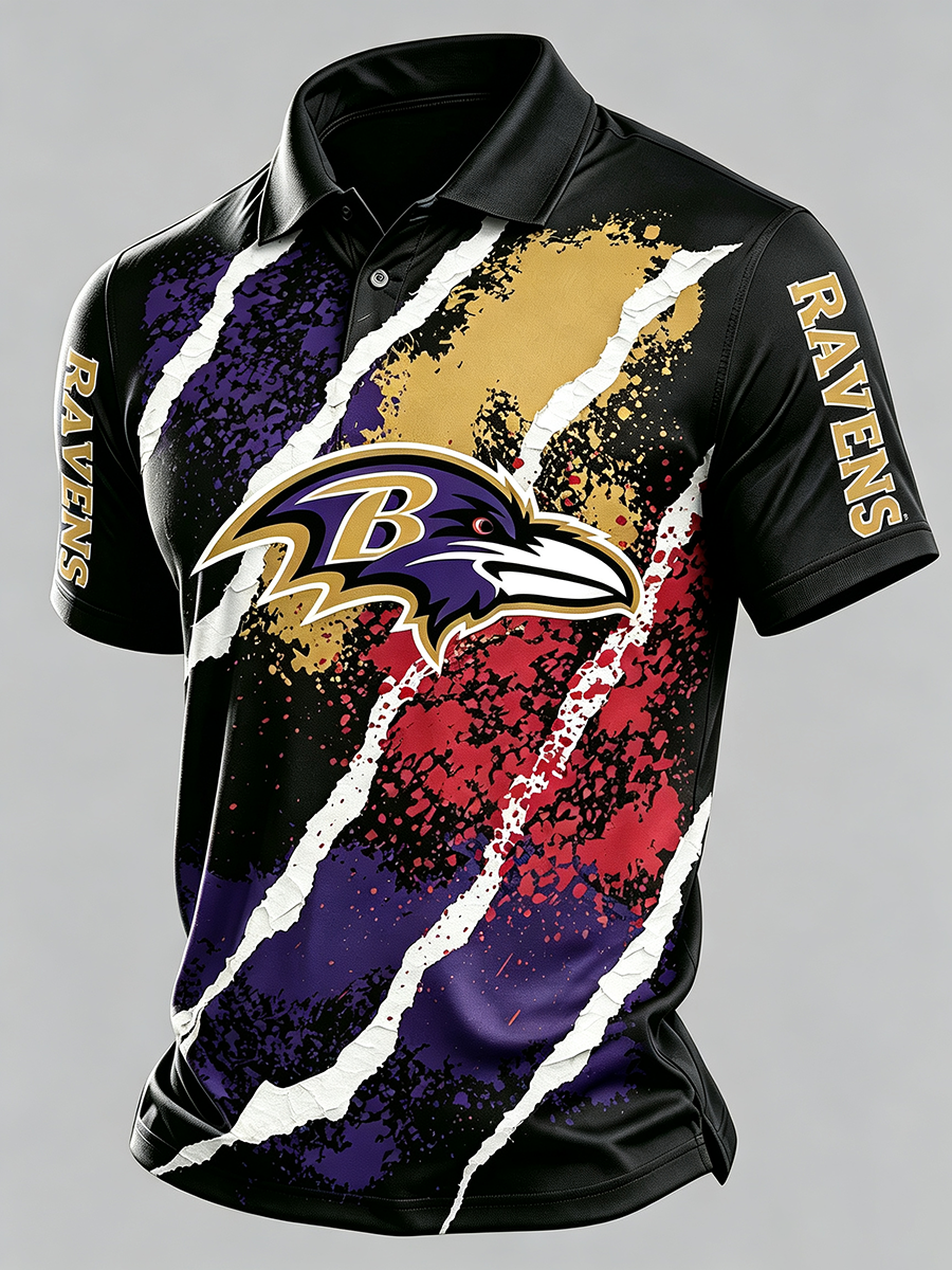 Men's Football Fan Polo Shirt