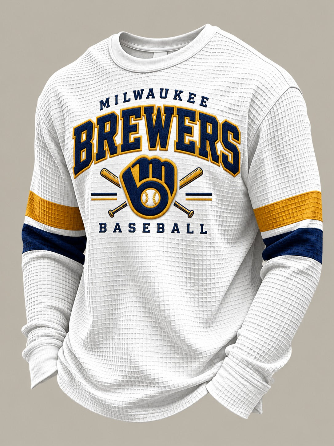 Men's Vintage Football Team Graphic Long Sleeve Shirt