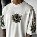 Unisex Anime-Style Retro Oversized T-Shirt