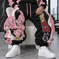 Unisex Loose-fit Casual Lantern-style Sweatpants