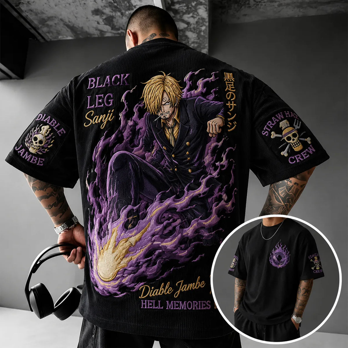 Men's Cartoon Short-Sleeve T-Shirt