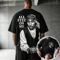 Unisex West Coast Legend Print Short-Sleeve T-Shirt